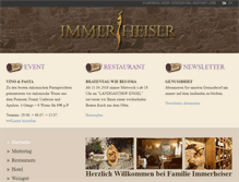 Tablet Screenshot of immerheiser-wein.de